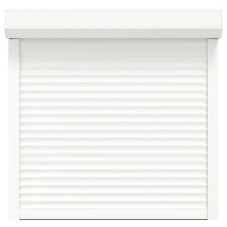  Oblon rulant, alb, 100 x 100 cm, aluminiu