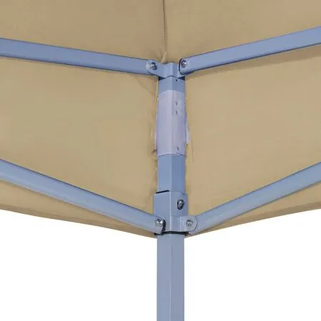  Acoperiș pentru cort de petrecere, bej, 4,5 x 3 m, 270 g/m²
