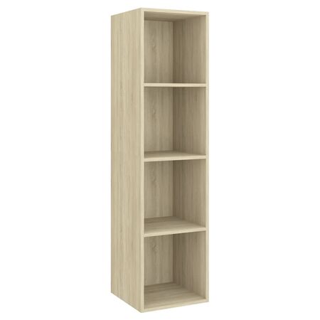  Set de dulapuri TV, 3 piese, stejar sonoma, lemn prelucrat