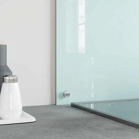  Panou antistropi de bucătărie, alb, 70x60 cm, sticlă securizată