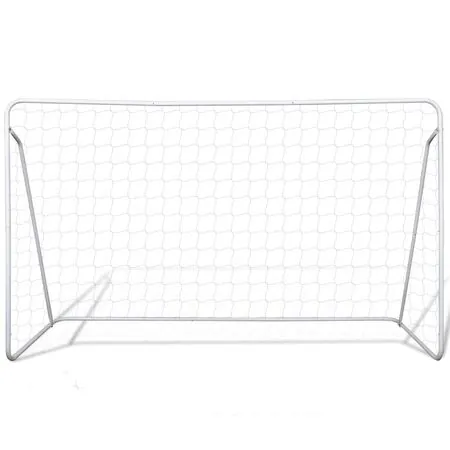  Set poartă de fotbal, 240x90x150 cm, plasă și oțel calitativ