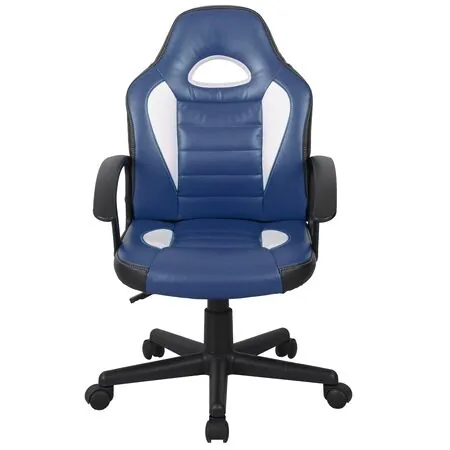 Scaun gaming US92 Euro, albastru, 55x55x88-100 cm