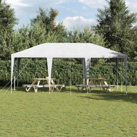 Cort pentru Petreceri, alb, 4 x 6 m, PE