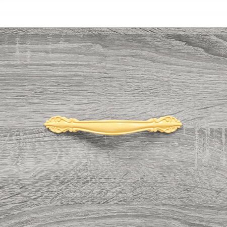  Dulap înalt, gri sonoma, 69,5x34x180 cm, lemn compozit