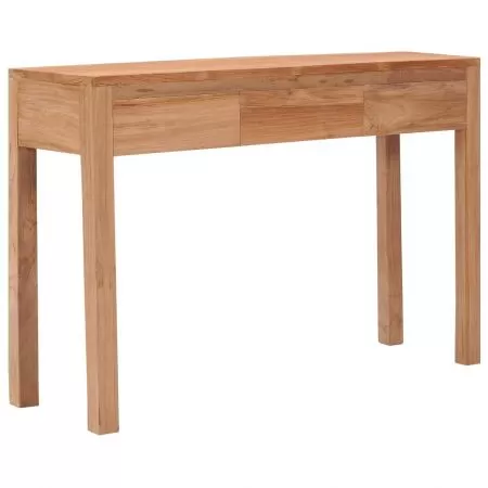  Masă consolă, 110 x 35 x 75 cm, lemn masiv de tec