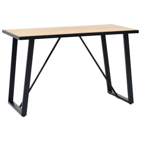  Masă de bucătărie, stejar, 120x60x75 cm, MDF