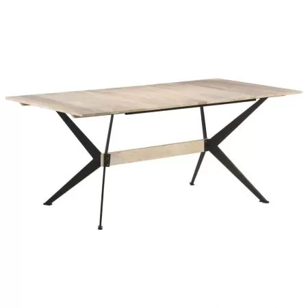  Masă de bucătărie, 180x90x76 cm, lemn masiv de mango