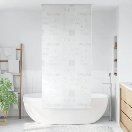  Roletă perdea de duș 80x240 cm Imprimeu Splash