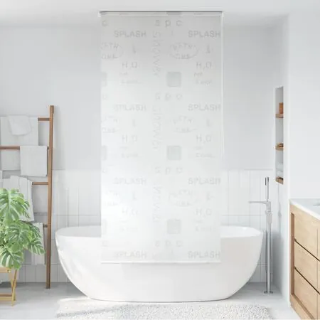  Roletă perdea de duș 100x240 cm Imprimeu Splash