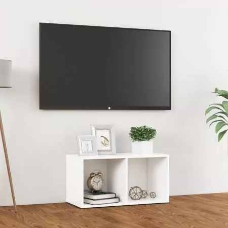 Comoda TV, alb, 72 x 35 x 36.5 cm