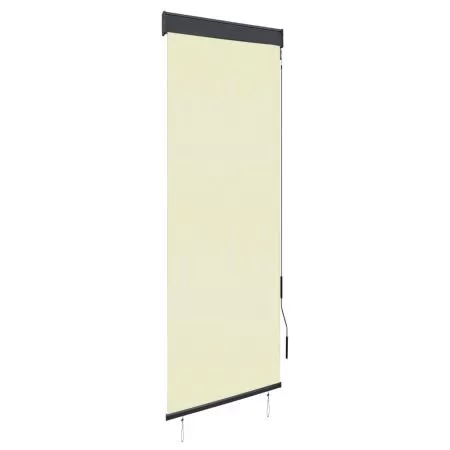  Jaluzea tip rulou de exterior, crem, 60 x 250 cm