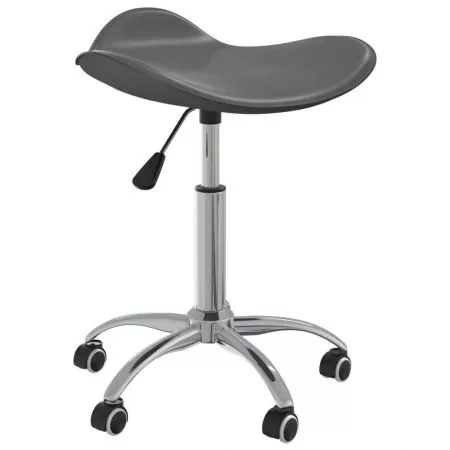  Scaun de birou, gri, piele ecologică