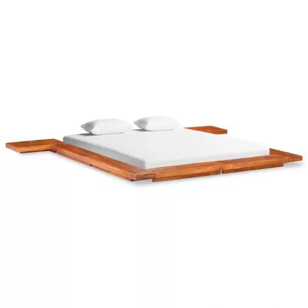 Cadru pat futon, maro, 180 x 200 cm