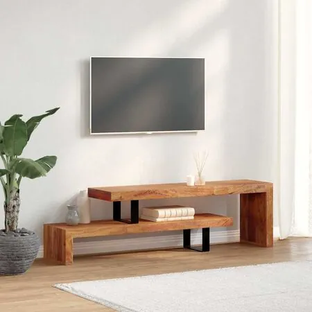  Comoda TV, lemn masiv de acacia