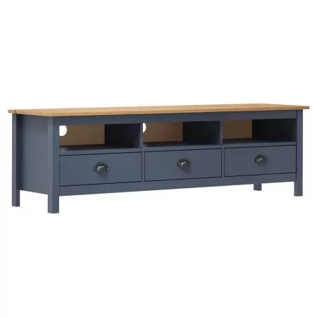 Comoda TV Hill Range, gri, 158 x 40 x 47 cm
