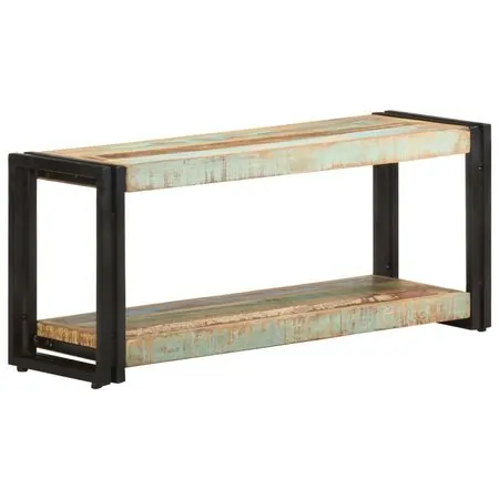  Comodă TV, 90x30x40 cm, lemn masiv reciclat