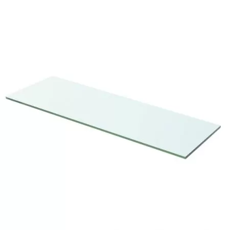  Raft din sticlă transparentă, 60 x 15 cm
