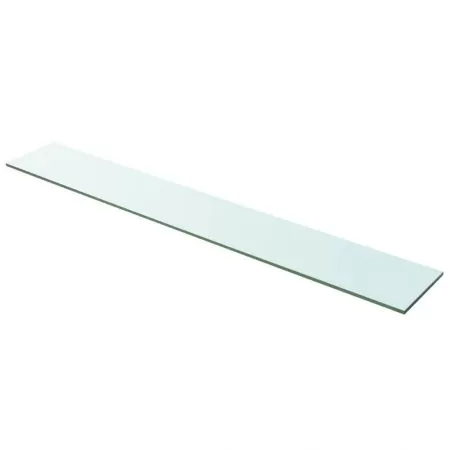  Raft din sticlă transparentă, 100 x 15 cm