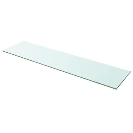  Raft din sticlă transparentă, 100 x 25 cm
