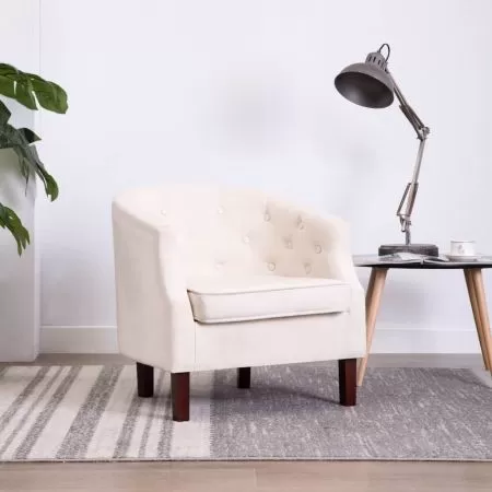  Fotoliu, bej, material textil