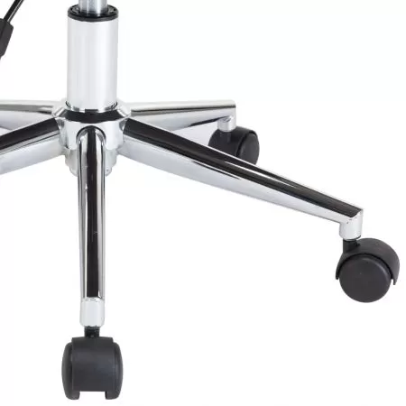 Set 6 bucati scaune pivotante de masa, gri, 47.5 x 53 x 76 cm