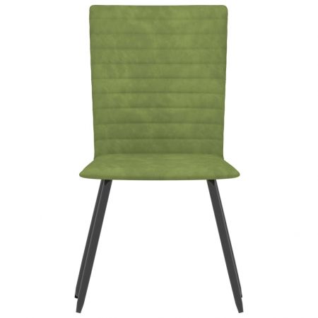 Set 6 bucati scaune de bucatarie, verde, 42 x 53 x 86.5 cm