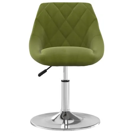 Set 6 bucati scaune de masa pivotante, verde