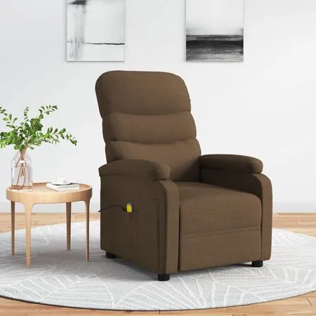  Fotoliu de masaj, maro, material textil