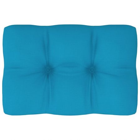 Perna pentru canapea din paleti, albastru, 60 x 40 x 10 cm