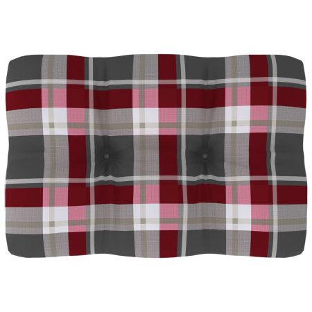 Perna pentru canapea din paleti, model rosu, 60 x 40 x 10 cm