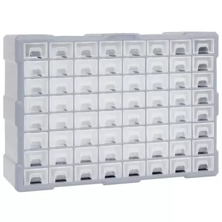 Organizator cu 64 de sertare, 52 x 16 x 37,5 cm