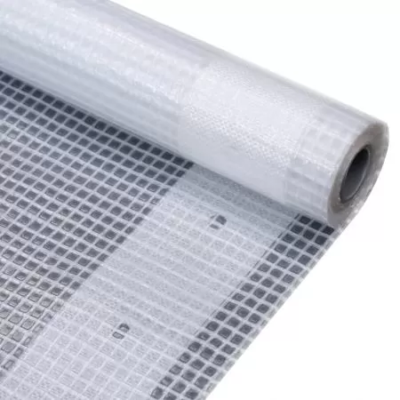  Prelată Leno 260 g/m², alb, 1,5 x 10 m