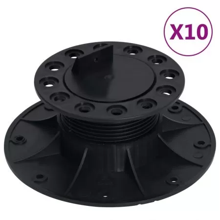  Picioare pentru podea reglabile, 10 buc., 60-88 mm