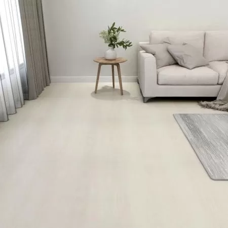  Plăci de pardoseală autoadezive, 20 buc., bej, PVC, 1,86 m²