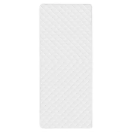 Protectie pentru saltea matlasata, alb, 90 x 200 cm