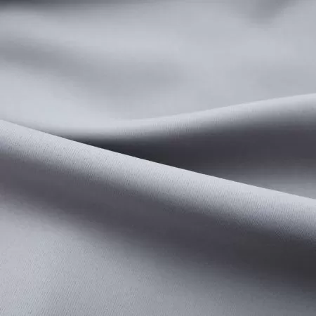 Set 2 bucati draperii opace cu carlige, gri, 140 x 225 cm