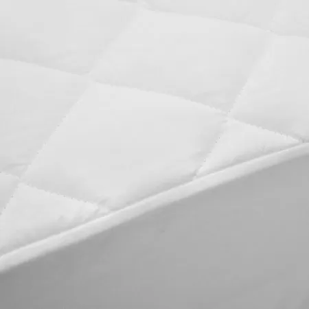 Protectie pentru saltea matlasata, alb, 90 x 200 cm