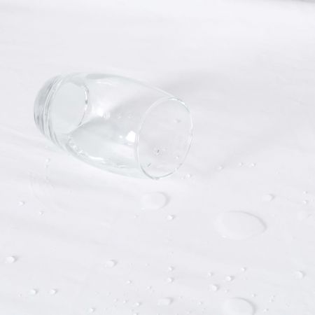 Cearsafuri elastice impermeabile 2 buc. alb 160x200 cm bumbac, alb, 160 x 200 cm