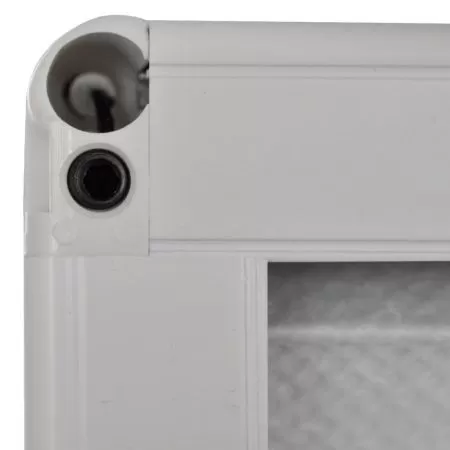 Plasa Fereastra pentru Insecte 160 x 80 cm Aluminiu Protectie solara, alb, 80 x 160 cm