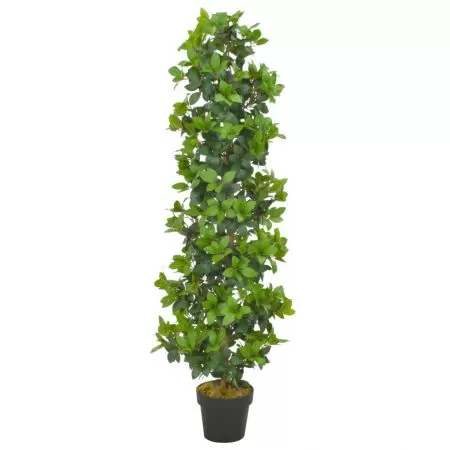  Plantă artificială dafin cu ghiveci, verde, 150 cm