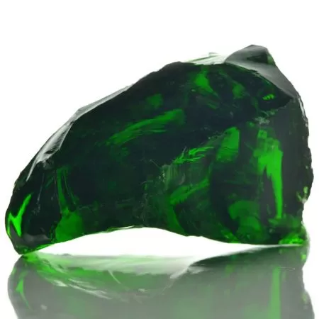 Pietre gabion sticla 60-120 mm 25 kg, verde