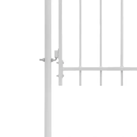 Poarta de gradina, alb, 1 x 1.75 m