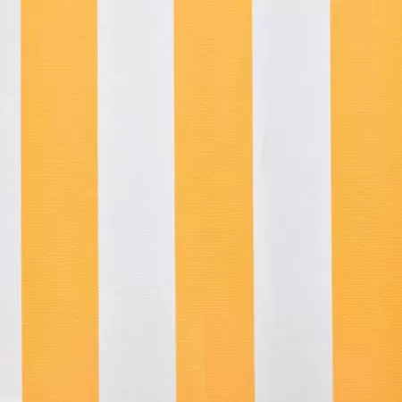 Panza de copertina, portocaliu si alb, 350 x 250 cm