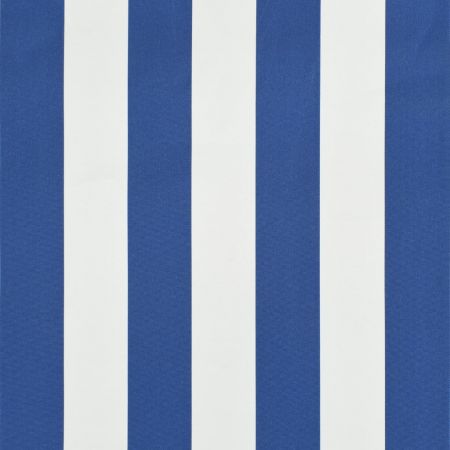 Copertina retractabila, albastru si alb, 200 x 150 cm