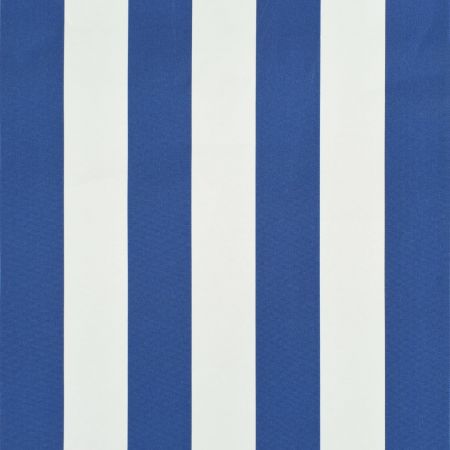 Copertina retractabila, albastru si alb, 300 x 150 cm