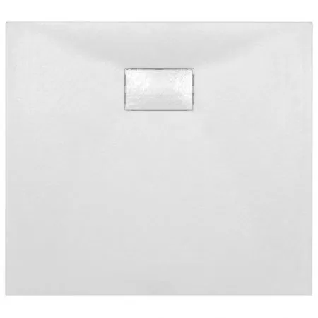 Cadita de dus, alb, 90 x 80 cm