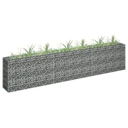  Strat înălțat gabion, 270 x 30 x 60 cm, oțel galvanizat