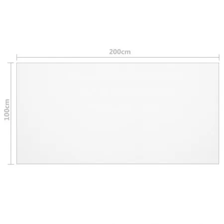 Folie de protectie masa, transparent, 200 x 100 cm