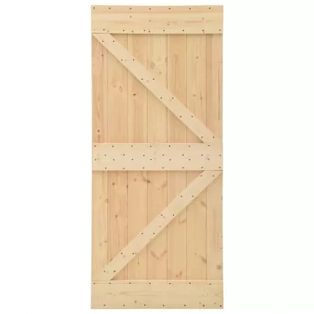 Ușă, 90 x 210 cm, lemn masiv de pin
