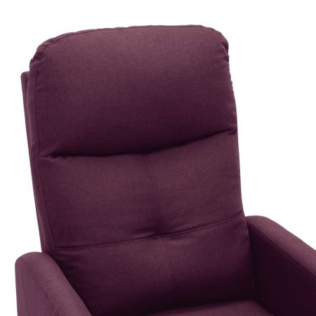 Fotoliu de masaj rabatabil, violet